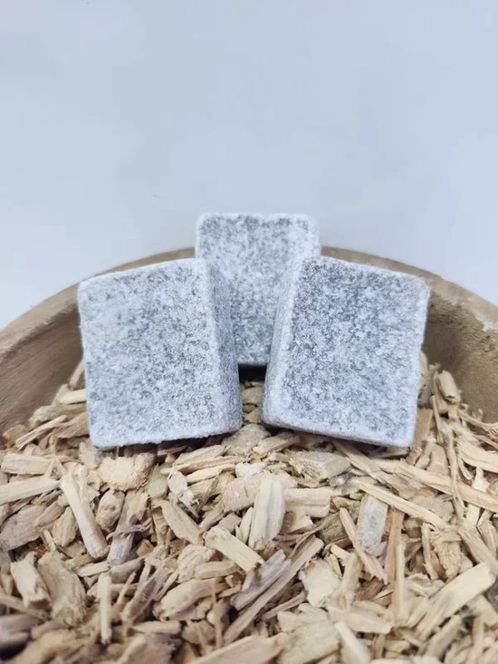 Leather - Amberblokjes - 3 stuks - Geurblokjes - Huisparfum - Kerst - Sinterklaas - Cadeau