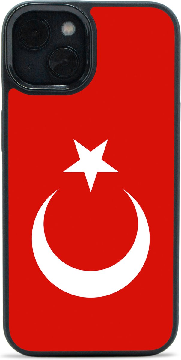 iPhone 14 hoesje - magsafe hoesje / Bestcase Turkse Vlag - Turkish / iPhone hoesje met Magsafe - Compact Case