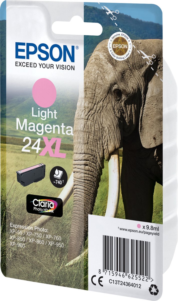 Inktcartridge Epson 29 T2981 zwart | 10 stuks