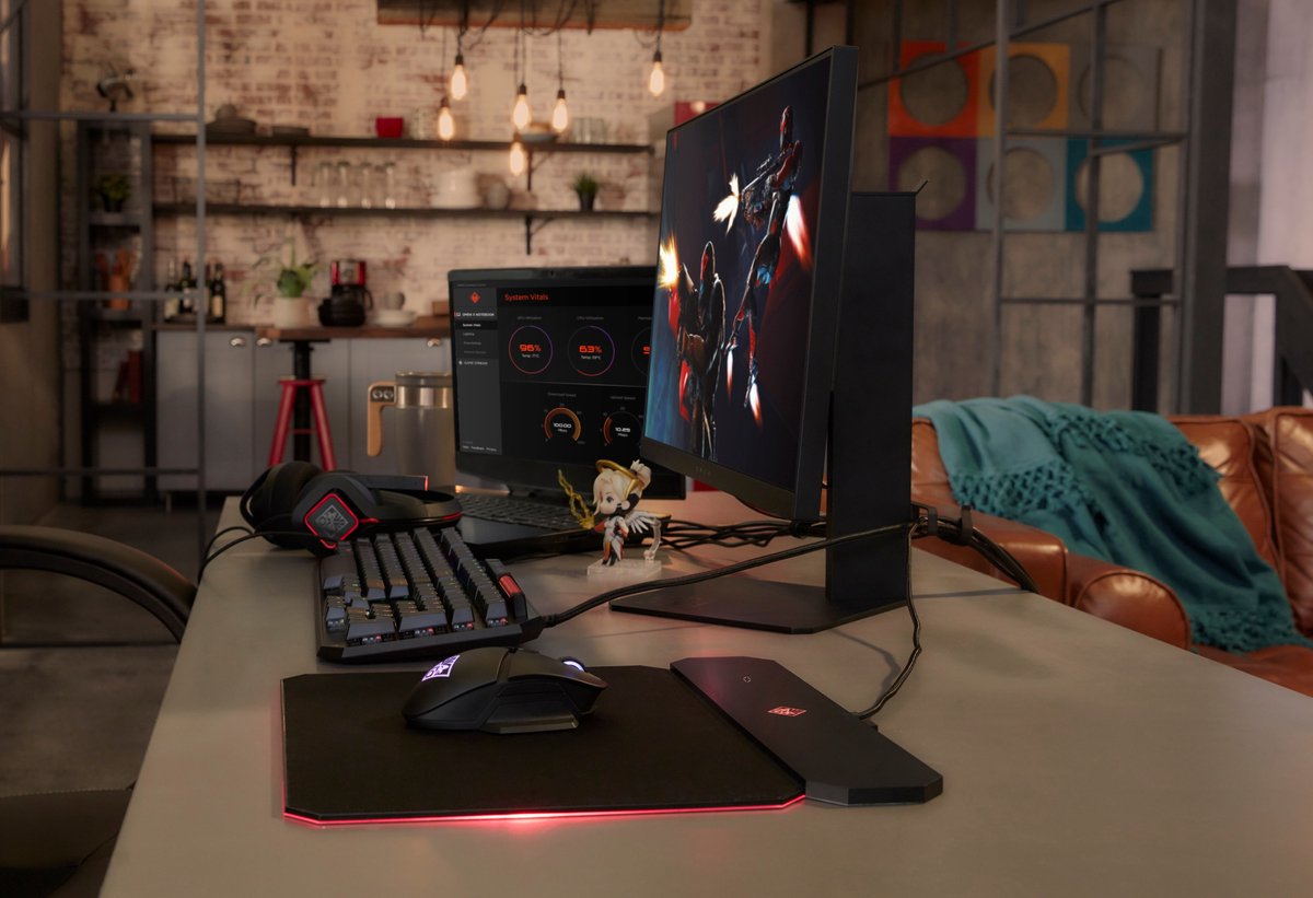 HP OMEN by HP Pantalla - Full HD TN 144Hz Gaming Monitor - 25 Inch thumbnail 4