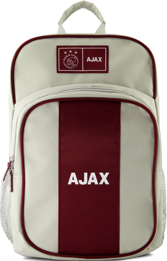 Ajax rugtas crème/bordeauxrood
