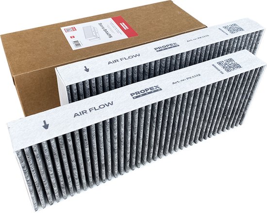 Foto: Koolstoffilters geschikt voor bora bakfs afzuigkap 2 stuks bora basic gp4 biu propex parts 