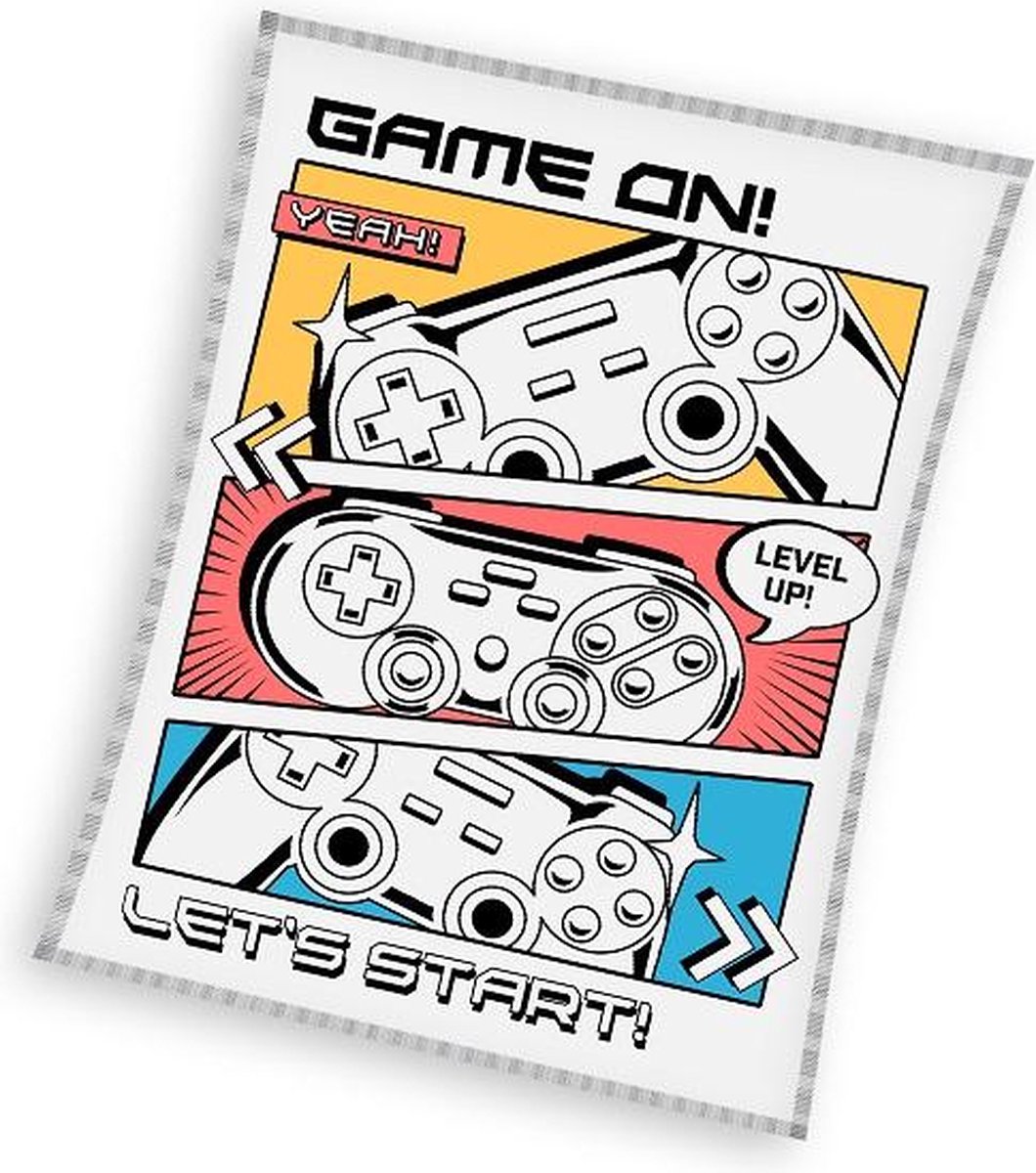 Fleece plaid Gamer 150 x 200 cm