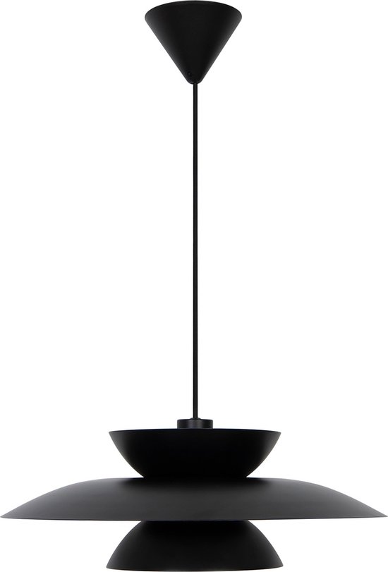 Nordlux Carmen 45-hanglamp-E27-zwart