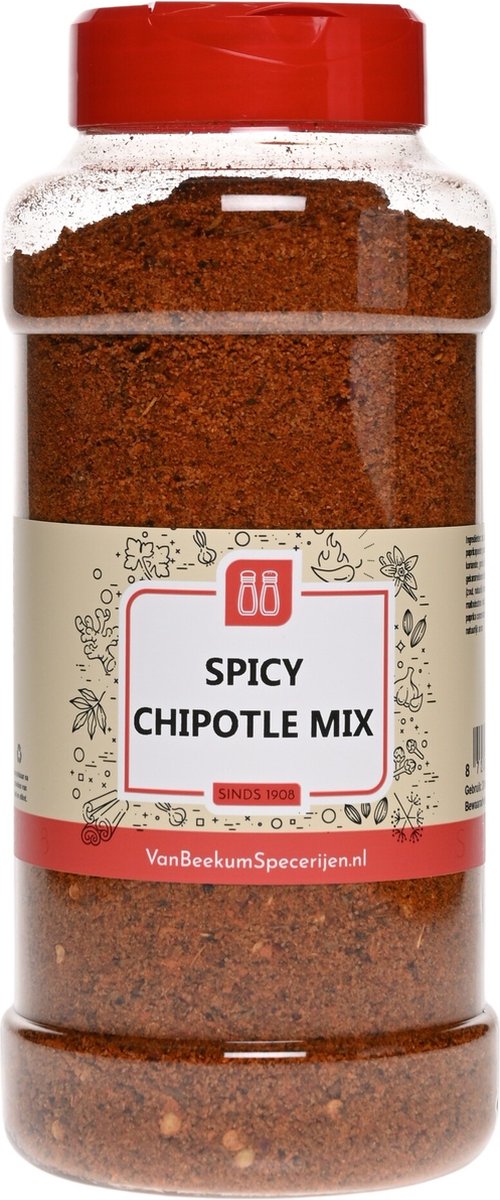 Goedkoopste Van Beekum Specerijen - Spicy Chipotle Mix - Strooibus 600 gram