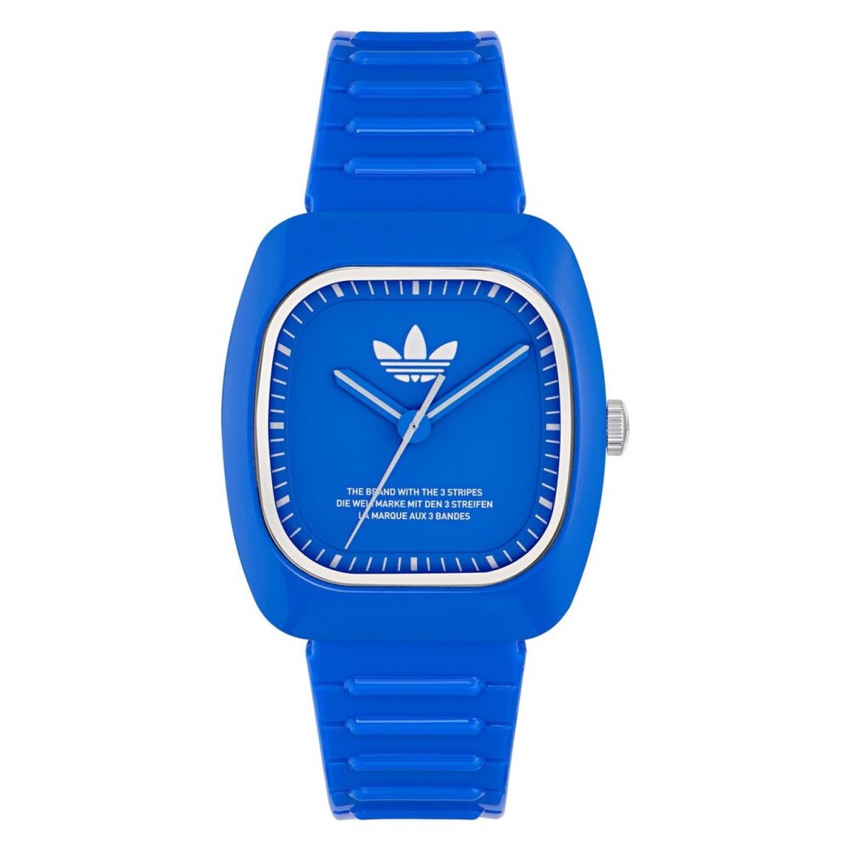 Adidas Originals Retro Wave Two AOSY24530 Horloge - Kunststof - Blauw - Ø 37 mm