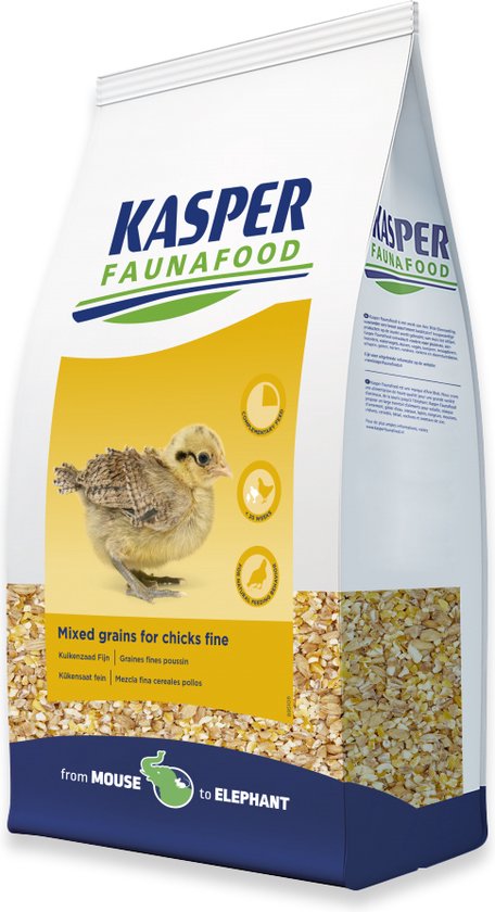 Kasper Faunafood Hobbyline Kuikenzaad Fijn - Kippenvoer - 4 kg