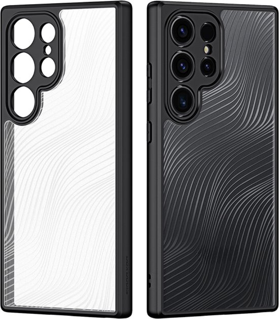 Dux Ducis - Coque de téléphone adaptée au Samsung Galaxy S25 Ultra - Back Cover - Série Aimo - Zwart