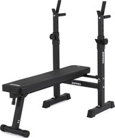 ZIPRO® Core Halterbank - Fitnessbank - Bench press bank - Bankdrukbank - Krachttraining - Verstelbaar - Voor Beginners en Professionele sporters - Duurzaam en Comfortabel