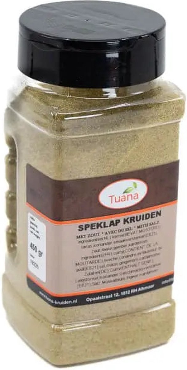 Goedkoopste Tuana Kruiden - Speklap Kruiden - Stooibus 200 Gram - Kruiden Zonder Zout - MP-S-0019