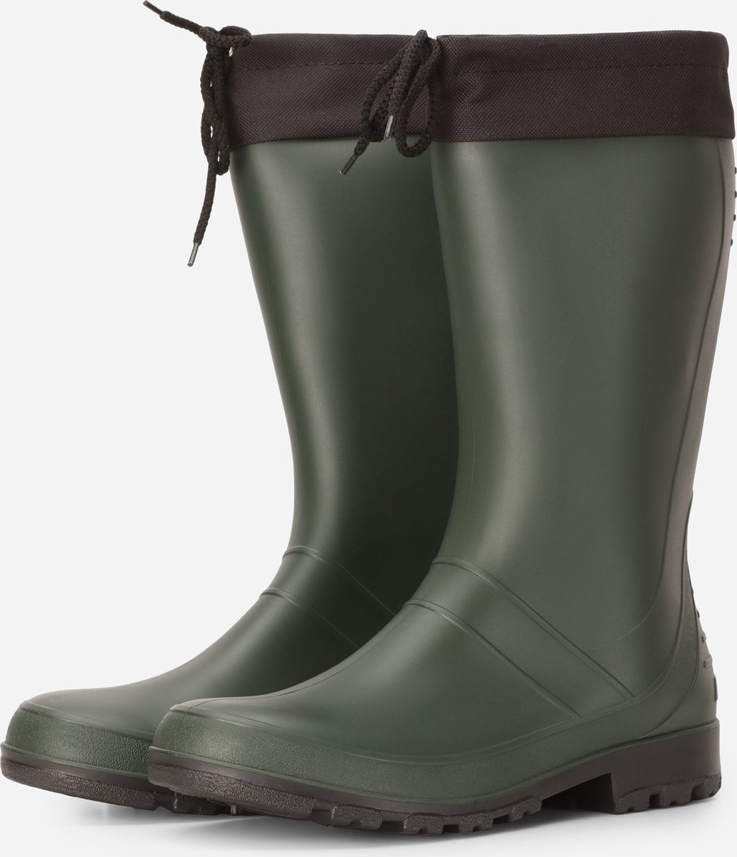 Ladeheid Dames en Heren Regenlaarzen - Waterdicht - PVC - LA-LMG-958-Axel - Groen - 45