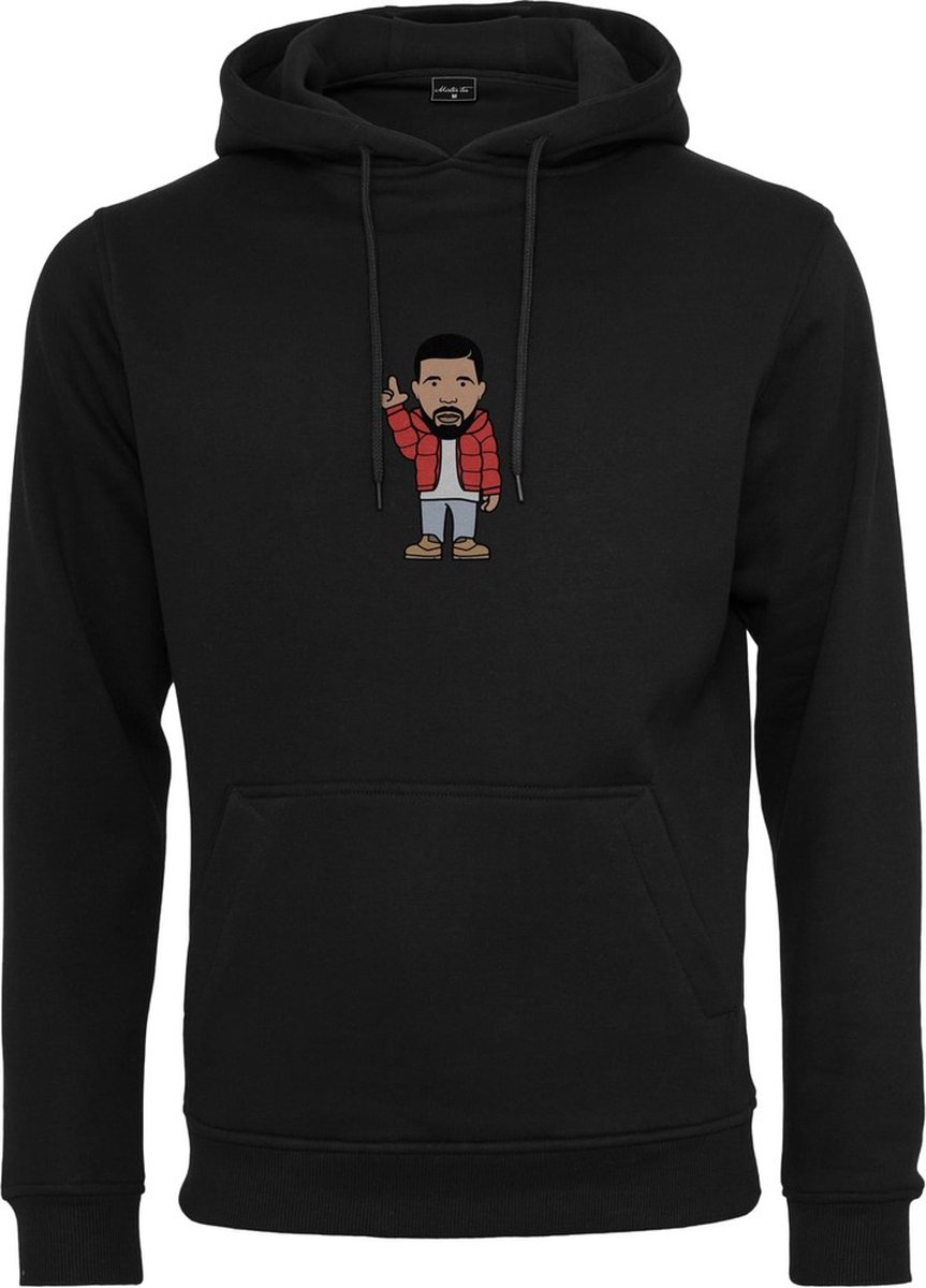 Mister Tee Kanada Sketch Hoodie/trui L Zwart