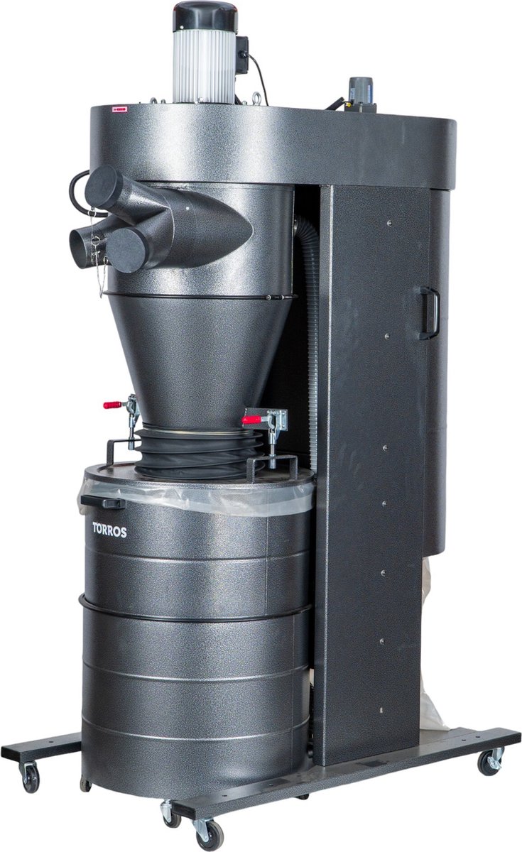Cycloon stofafzuiginstallatie met autofilter 2850m³/h 3 kW 230V Torros ASC2850M
