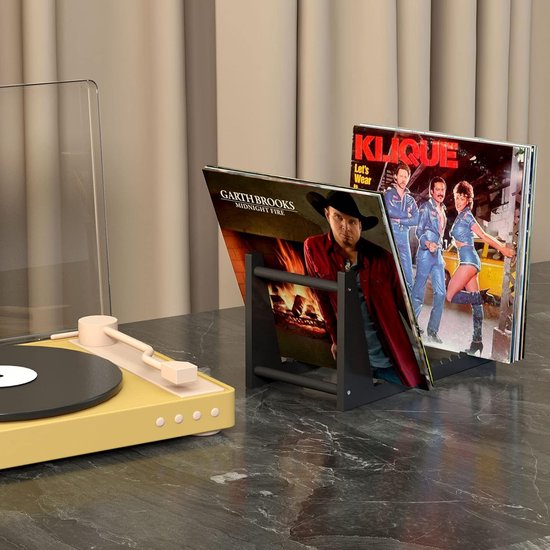 Almacenamiento de Discos de Vinilo, 80 a 100 LP Soporte de Vinilo de