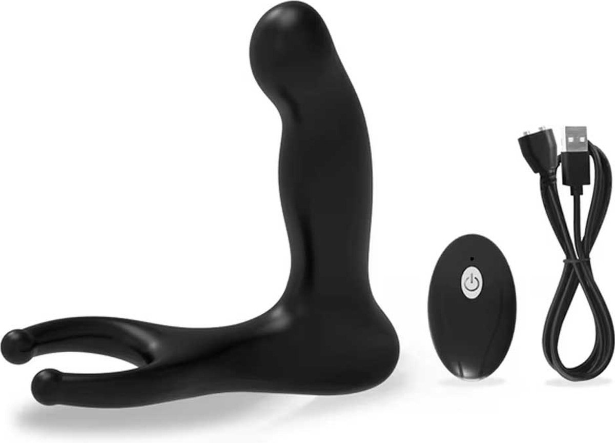 Goedkoopste Anus en Prostaat Massage - Scrotum ring - Vibrator voor Mannen - Anaal - Balzak - Ballen kietelaar - Buttplug - Cockring