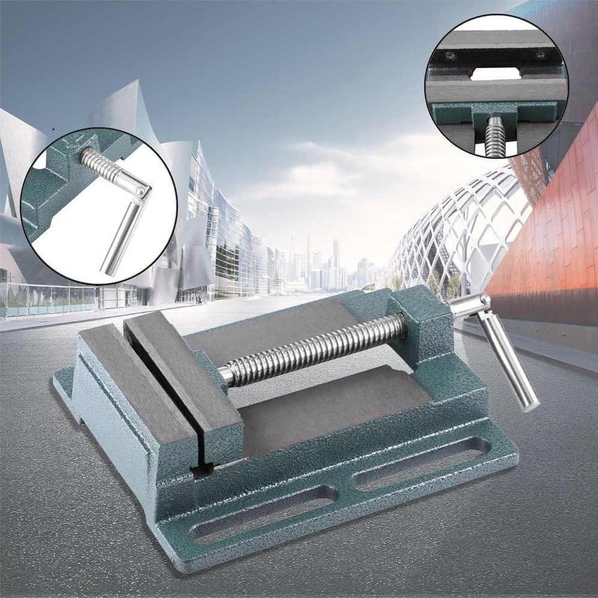 100 mm Precisiemachinebankschroef voor Boormachine in Freesmachine Machineonderhoud Gebruikt