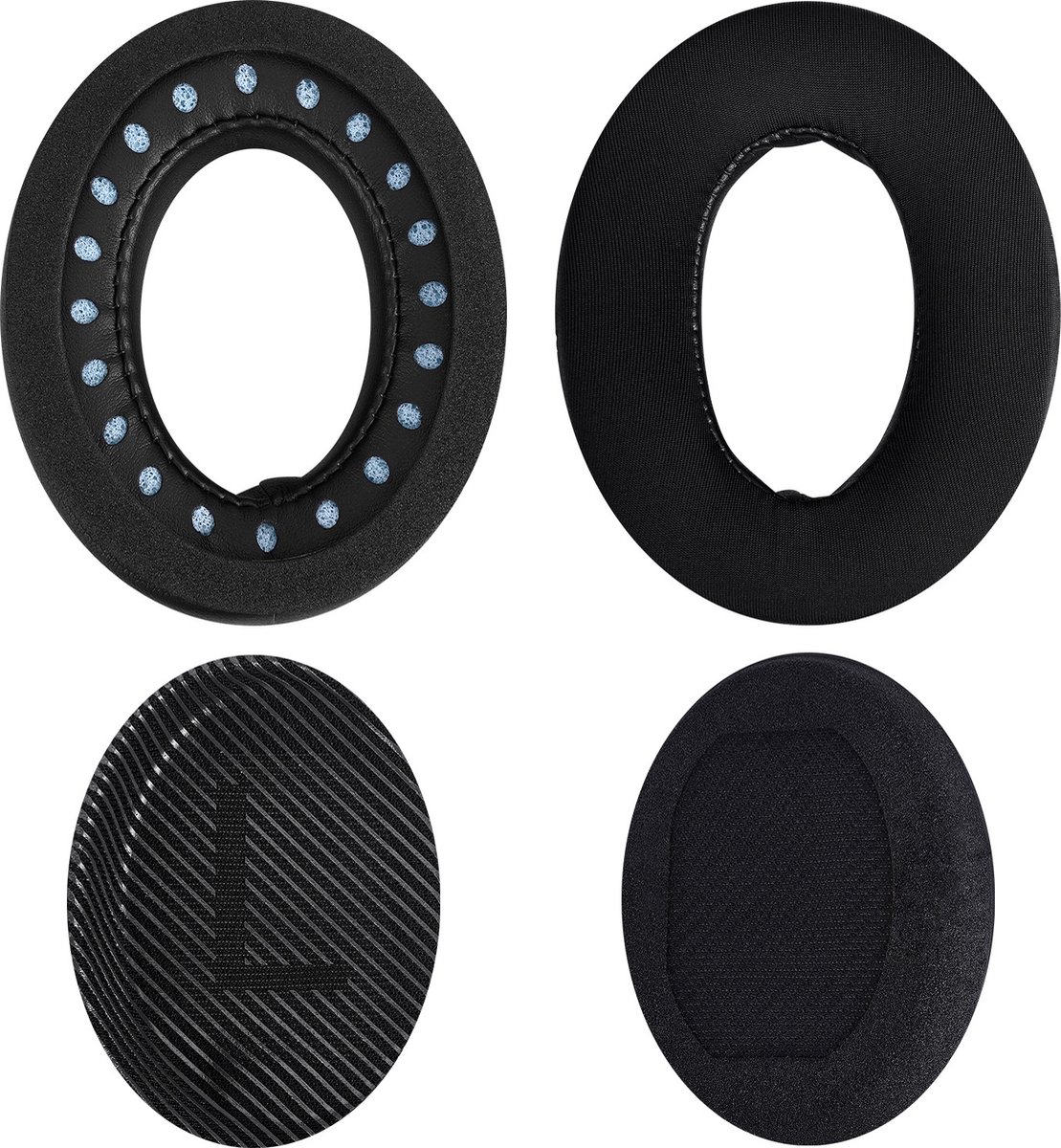 Vervangende Oorkussens voor Bose QuietComfort 35 (QC35) Bose Quiet Comfort 35 II (QC35 II) Over-ear Hoofdtelefoon van MMOBIEL - Cooling Gel Koptelefoon Oorkussens - Hoofdtelefoon Earpads – Zwart thumbnail 2
