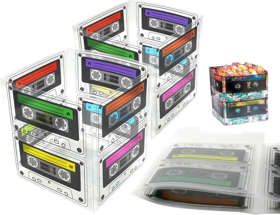 Retro Snack Bakjes Set van 8