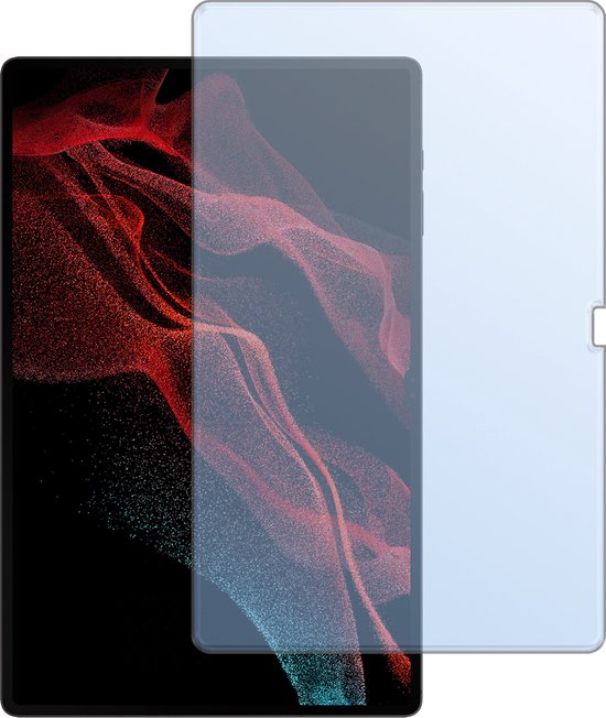 Étui pour Samsung Galaxy Tab S10 Ultra , coque rigide, étui livre avec découpe, adapté pour S Pen avec protecteur d'écran - Zwart