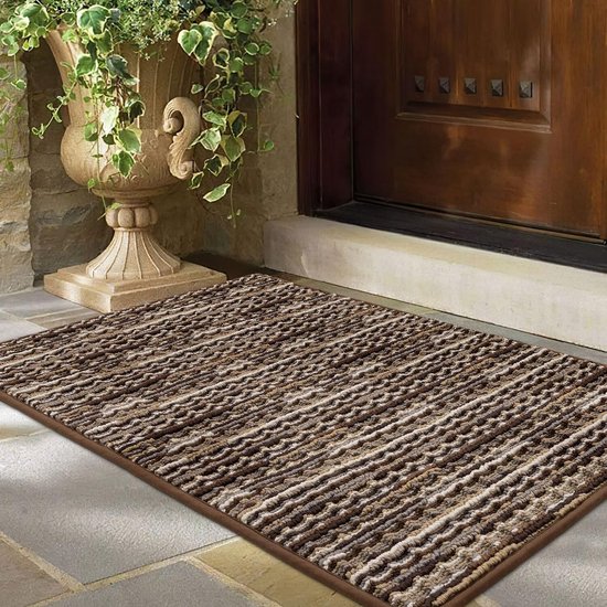wash dry Deurmat, taupe 60 x 90 cm, binnen en buiten, wasbaar : wash dry wash dry Deurmat, taupe 60 x 90 cm, binnen en buiten, wasbaar : wash dry