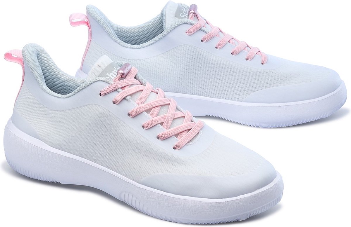 Schu'zz Schuzz Damen Schuhe Snug Femme Blanc&rose / Weiß-38