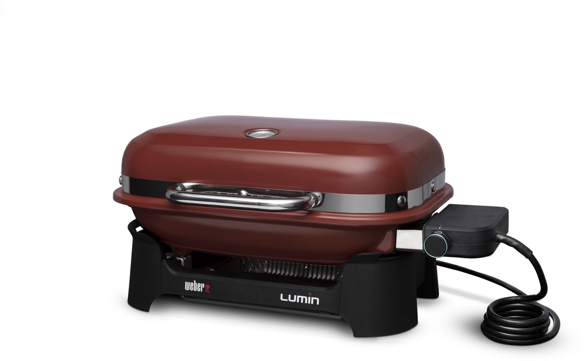 Weber Lumin Compact - Electric tabletop barbecue - Red