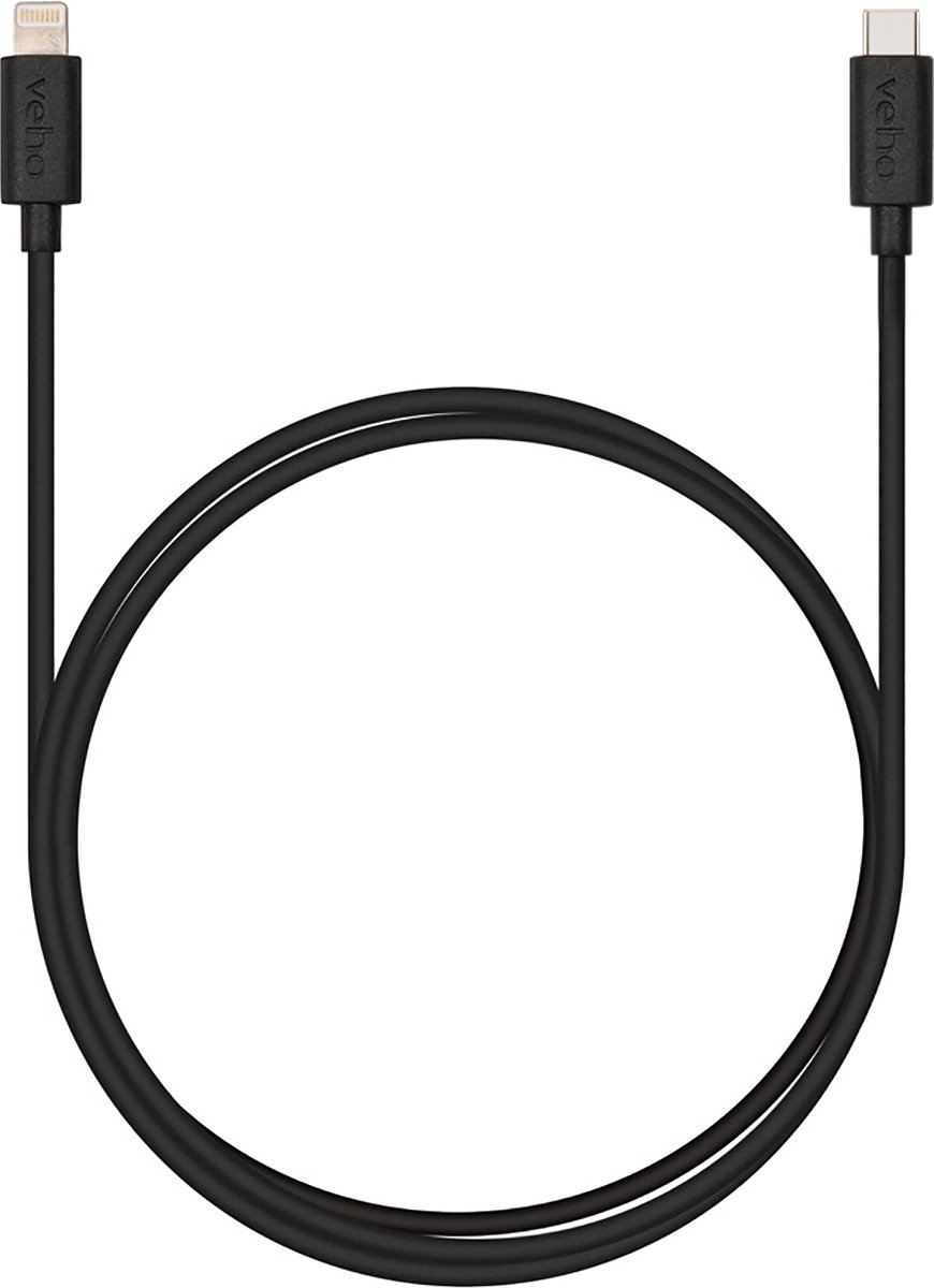 Veho USB-C™ to Lightning Charge and Sync Cable - 1m