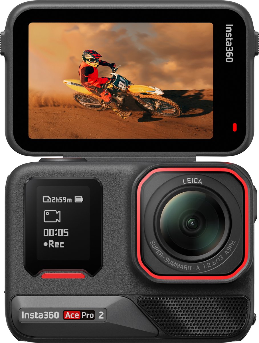 Insta360 Ace Pro 2 Standard Bundle videocamera 1x 1800 mAh accu