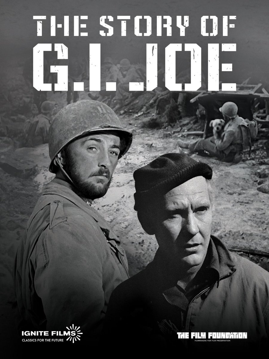 The Story of G.I. Joe Full HD Gerestaureerde DVD voor Verzamelaars: Tweede Wereldoorlog Speciale Editie voor 80e Verjaardag met Exclusieve Bonuscontent - Klassieke Oorlogsfilm en Ddocumentaire