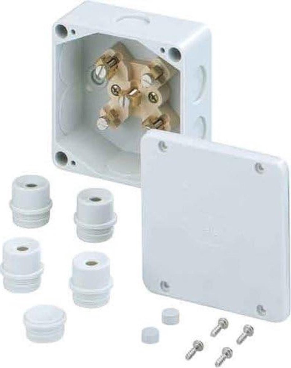 Verbindingsdoos 100 x 100 x 50 mm IP54 HFR WK 060-6 q mm - Afmetingen - Waterdicht