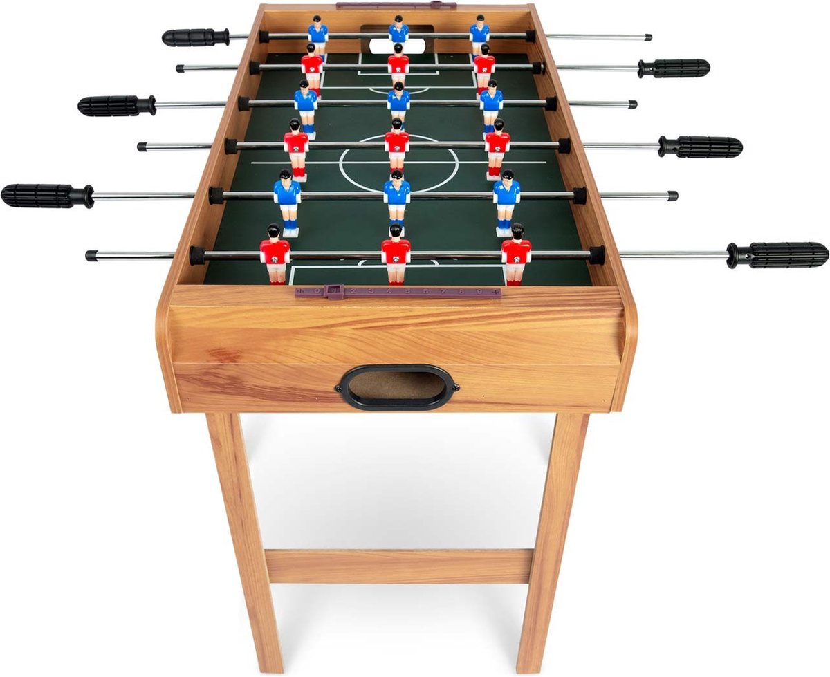 Neosport tafelvoetbaltafel - 70x37x62cm - NS-802 - hout