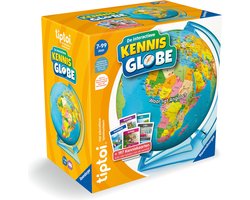 Tiptoi Interactieve Kennis Globe - Educatieve wereldbol met geluid - 7+ jaar