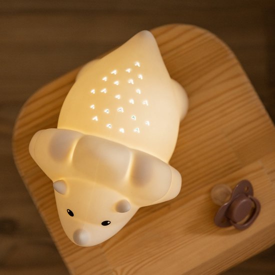 Atelier Pierre Juliette Dino LED Nachtlampje - Zand van Atelier Pierre — afbeelding 3
