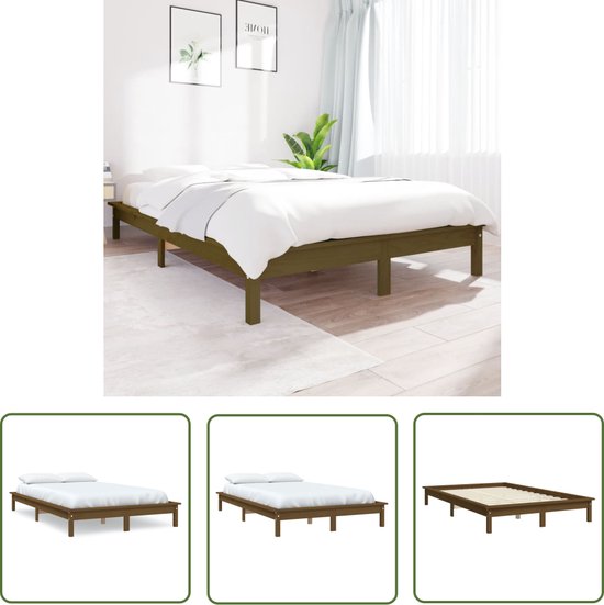 Houten ledikant 160x200 » Nieuwe collectie, gratis bezorgd