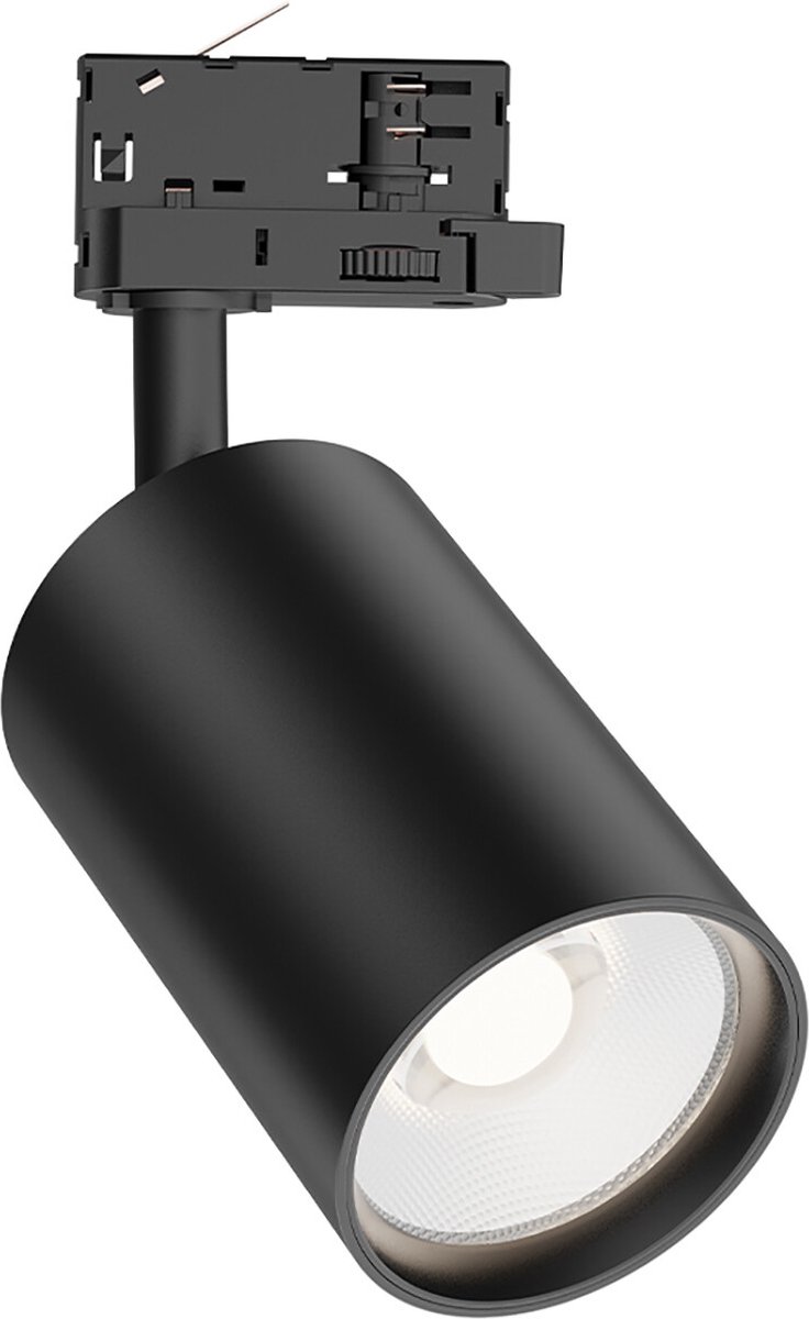 LED Railspot - Track Spot - Kingtron Sonly - 3-Fase - 30W 2960lm 38D - Natuurlijk Wit 4000K - Zwart