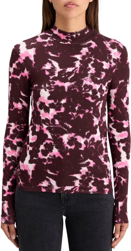 Scotch & Soda AOP PRINTED LONG SLEEVE T-SHIRT Dames T-Shirt - Maat L