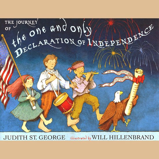 The Journey of the One and Only Declaration of Independence - cover