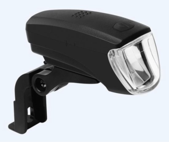 Benson Fietskoplamp 5 LED - 3 standen - zwart - voorvorkbeugel van Benson — afbeelding 4