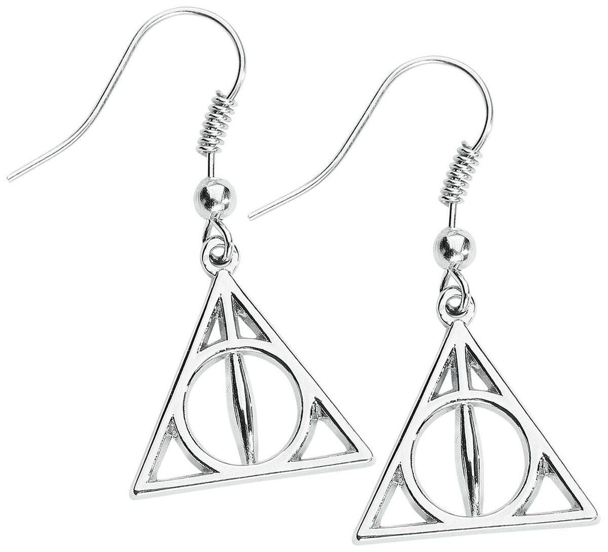 The Carat Shop - Harry Potter - Deadly Hallows - Relieken van de Dood Hanger Oorbellen