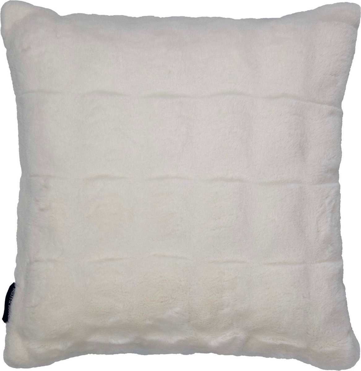 Wave kussen gebroken wit 45x45cm