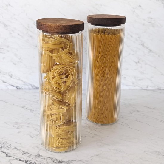 Comptoir de famille Spaghettipot van glas met deksel