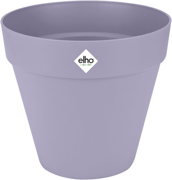 Elho Loft Urban Rond 40 - Bloempot voor Buiten - Ø 38.5 x H 35.3 cm - Lavendel lila
