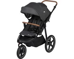Bebeconfort Cloudy Kinderwagen - 0-4 jaar(0-22 kg)- Mineral Graphite - Snel inklapbaar - Verstelbare Duwstang