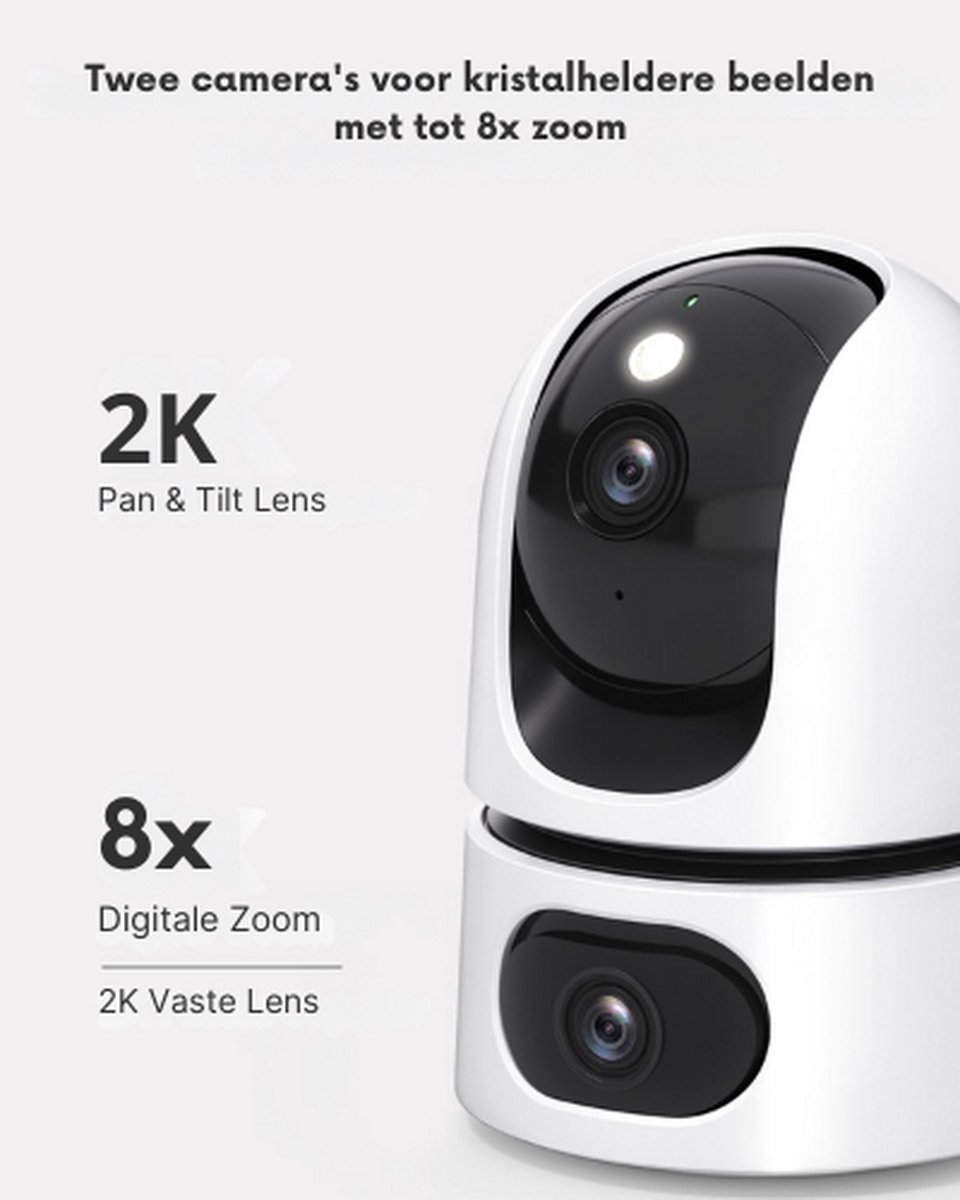 Imou 2K(3MP) 360° Bewakingscamera WiFi Buiten, PTZ IP Camera Buiten WiFi, Kleur Nachtzicht tot 30M, AI Persoonsdetectie, Slimme Volgen, IP66 Waterdicht, Bidirectionele Audio, Sirene