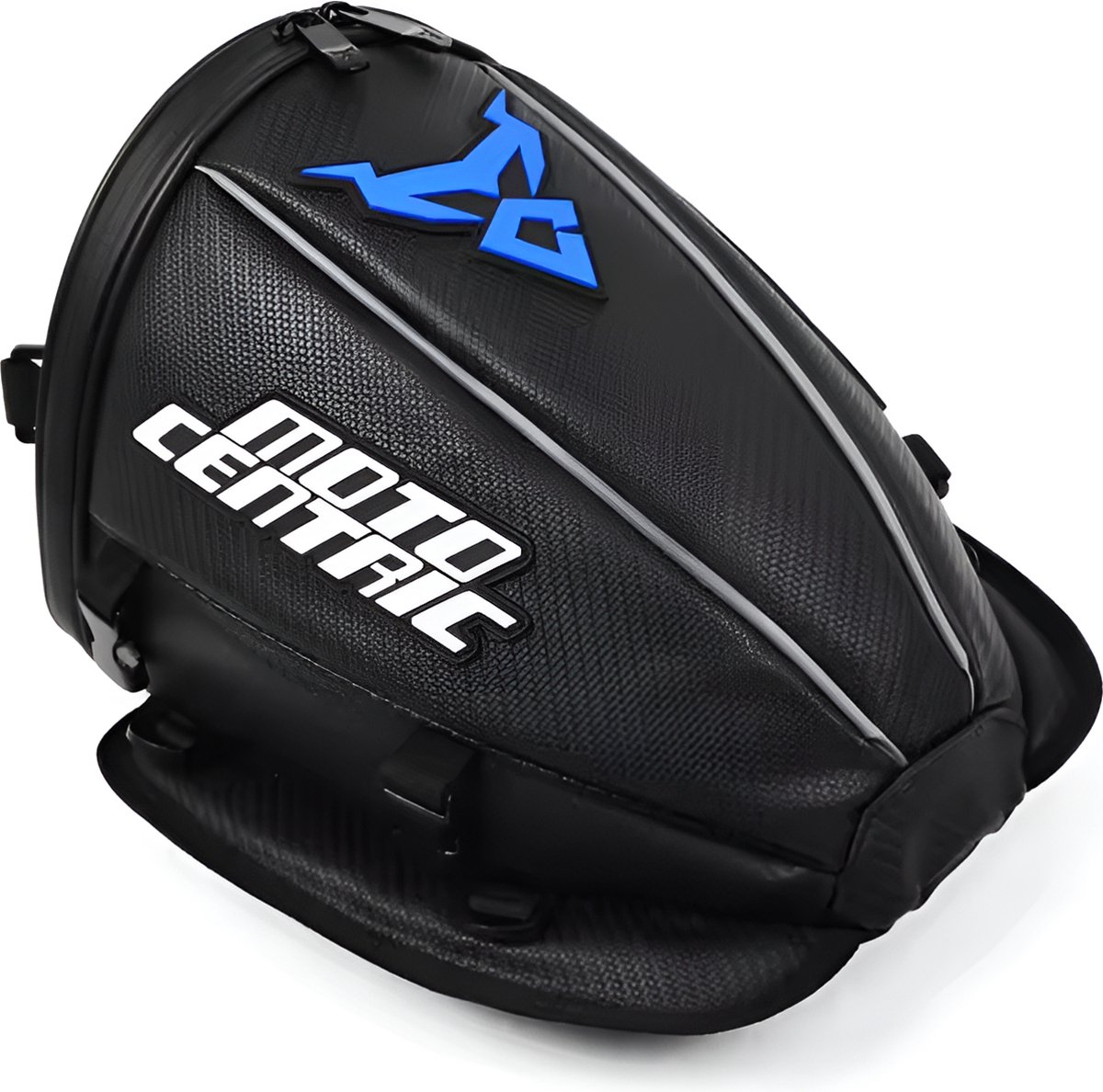 CarryQuest® - Motor Rugzak - Zadeltas Motor - Motorfiets Rugzak - Stijlvolle Motorfiets Rugzak - Motorrugzak - Waterdicht, Lichtgewicht, Duurzaam - 15L Inhoud - Blauw