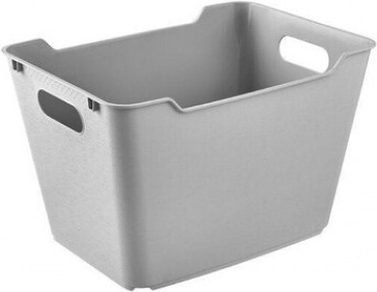 Plastinox Lifestyle Box Lotta 36x24x20 12L Grijs