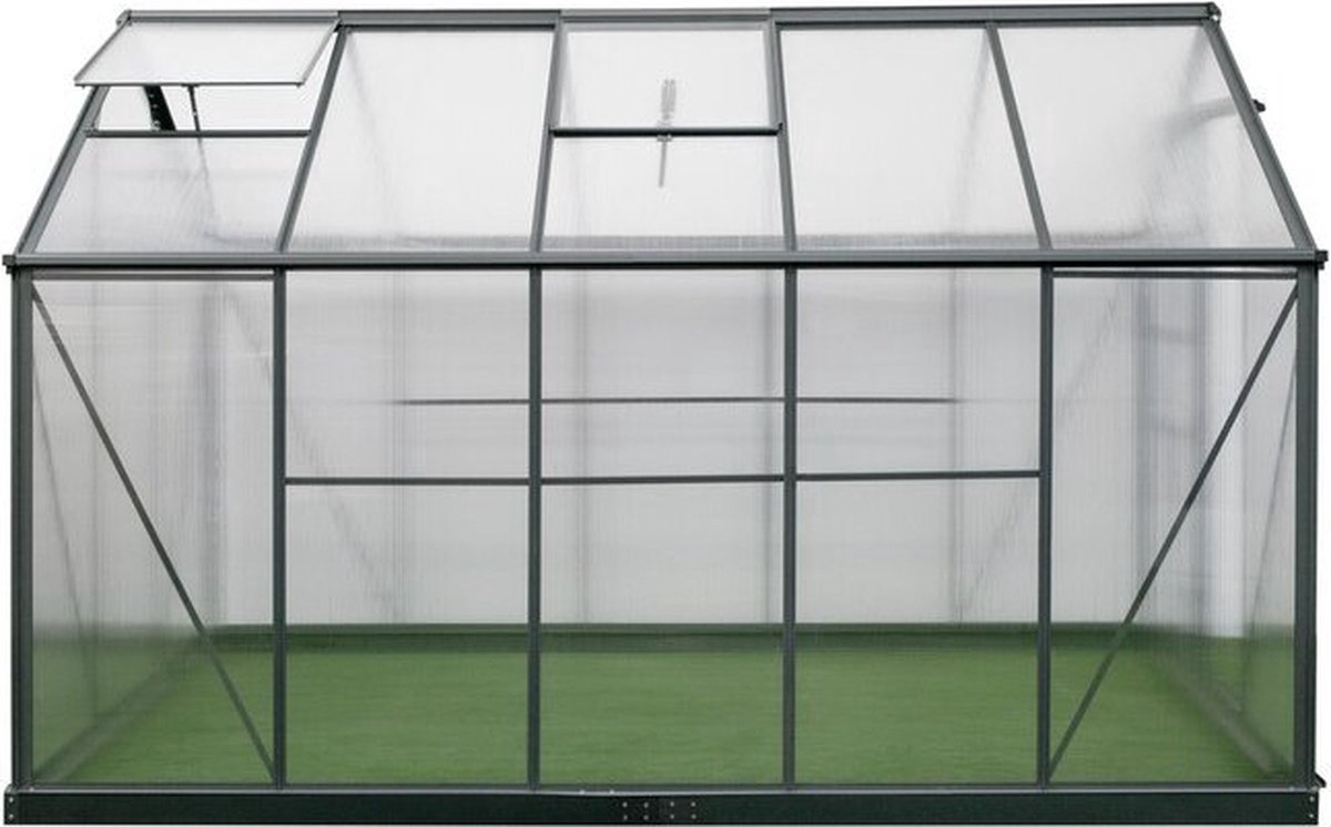 Westmann Serre de jardin Flora 610 - 312 x 192 x 202 cm - Anthracite