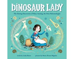 Omslag van Dinosaur Lady: The Daring Discoveries of Mary Anning, the First Paleontologist