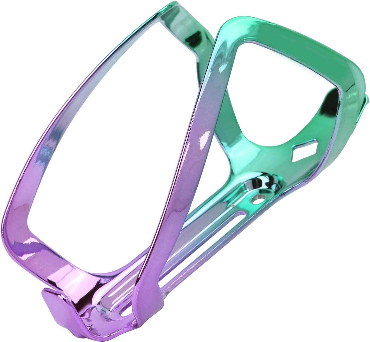 Fiets Bidonhouders - Aluminium Mountainbike Cup Beugel Mount - Fietsen Drink Waterfles Rack - Purper
