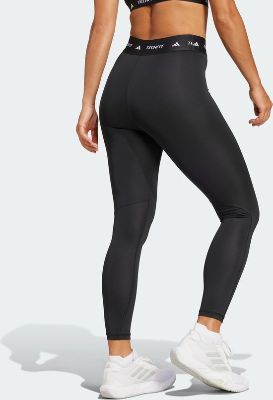 adidas Performance TECHFIT 7/8 Legging - Dames - Zwart van Merkloos — afbeelding 5